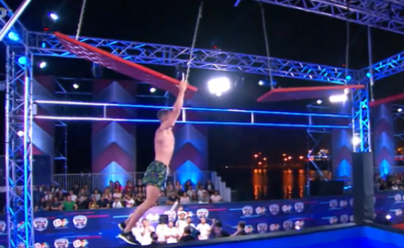 צפו: בנו של פעיל הימין הקיצוני הפתיע את נינג'ה ישראל