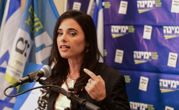 איילת שקד: "הרב רפי פרץ לא היה מביא יותר מנדטים"