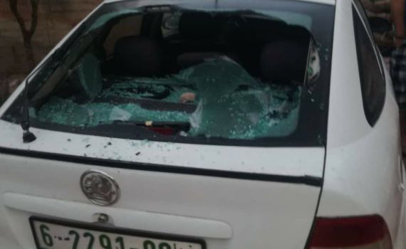 חשד לתג מחיר: רכבים הושחתו בכפר פלסטיני