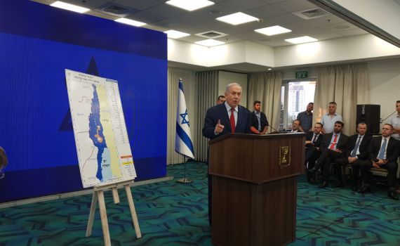 נתניהו יחיל את הריבונות על בקעת הירדן אחרי הבחירות