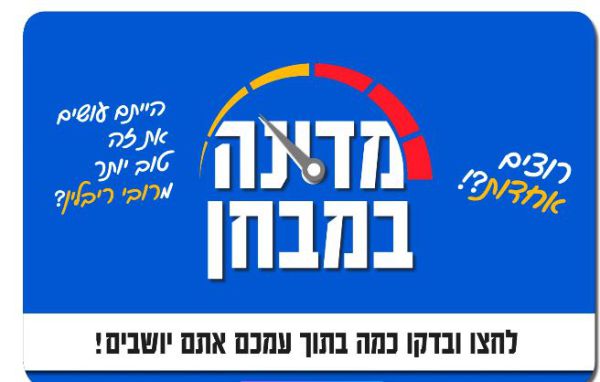 מדינה במבחן: האם תצליחו יותר מרובי ריבלין? שחקו