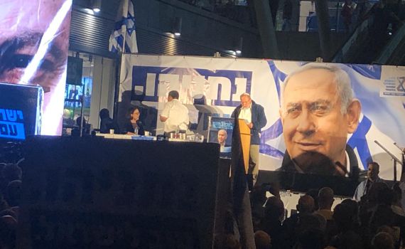 הרב אלי סדן בהפגנת הימין: "יש כאן רדיפה פוליטית"