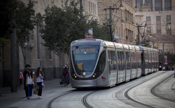 מיום ראשון: הרכבת הקלה בירושלים לא תעלה נוסעים