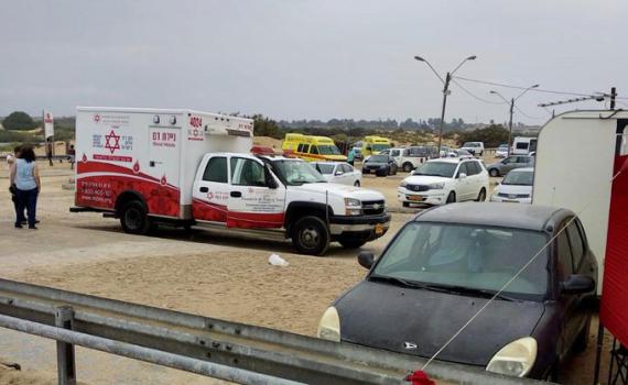 מכת הברק: חמישה נפגעים, בן 20 במצב אנוש