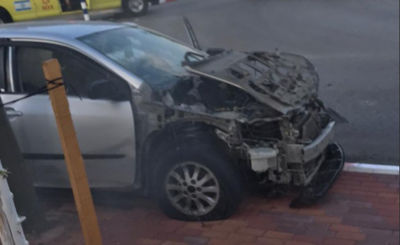 חשד לנסיון חיסול: פצוע קשה בפיצוץ רכב בנשר