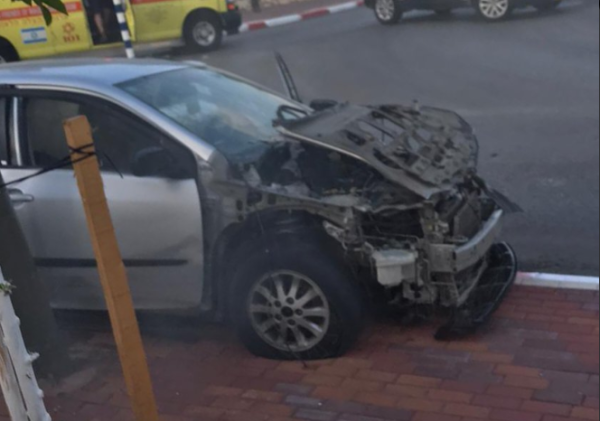 חשד לנסיון חיסול: פצוע קשה בפיצוץ רכב בנשר
