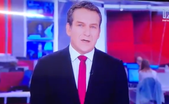 אופס: כשמגיש החדשות "רצח את נתניהו" • צפו