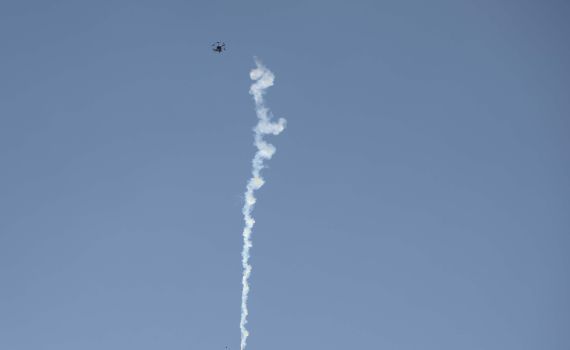 צה"ל איתר והפיל רחפן בגבול עזה