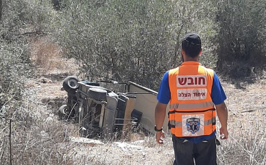 פצועים קשה בהדרדרות קלנועית מלאה לוואדי