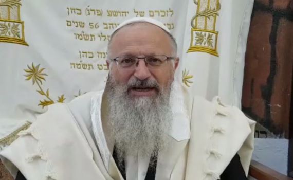 הרב שמואל אליהו בעצה לנתניהו ולבני גנץ. צפו