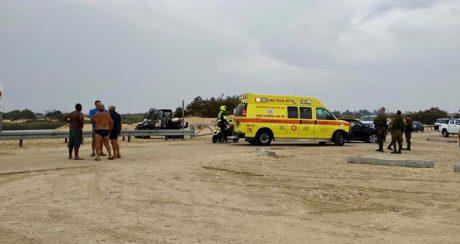 גבר טבע בחוף גורדון בת"א, מצבו קשה