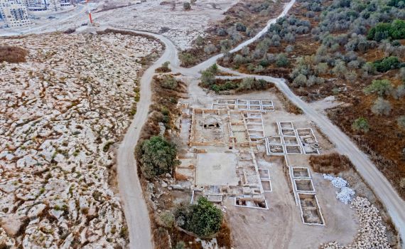 כנסייה בת 1,500 שנה נחשפה ברמת בית שמש