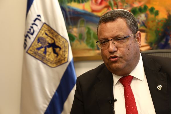 ראש העיר ירושלים משה ליאון מסכם שנה בסרוגים