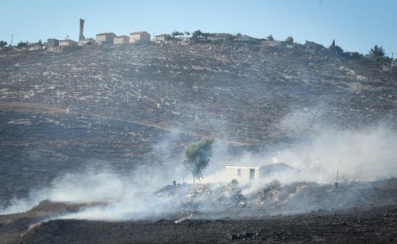 מתקפת עשן: התגברות שריפות הפסולת ביו"ש
