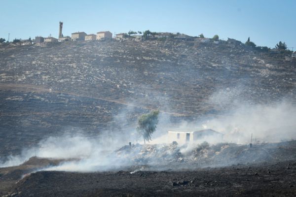 מתקפת עשן: התגברות שריפות הפסולת ביו"ש