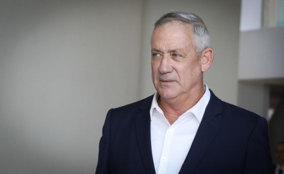 עם קבלת המנדט גנץ יאובטח בידי הכנסת