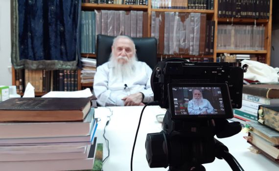 צפו: הרב חיים דרוקמן בקולו בדרשת שבת שובה מקוצרת