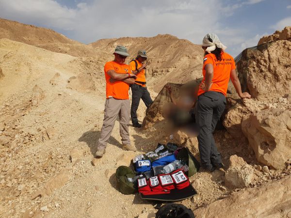 אילת: אם ובתה חולצו לאחר לילה במדבר ללא מים