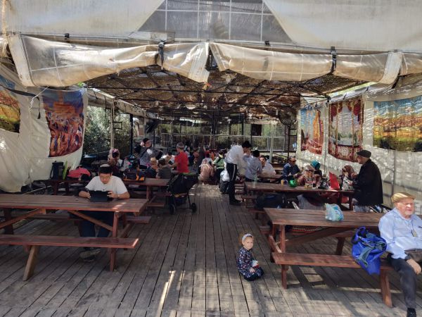 אלפי מטיילים הגיעו לחגוג את חוה"מ בגוש עציון