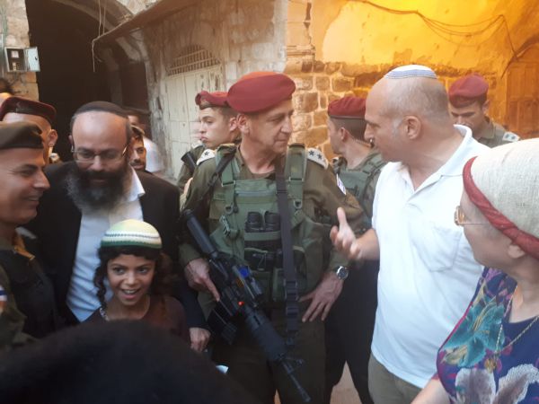 הרמטכ"ל אביב כוכבי הגיע לביקור במערכת המכפלה