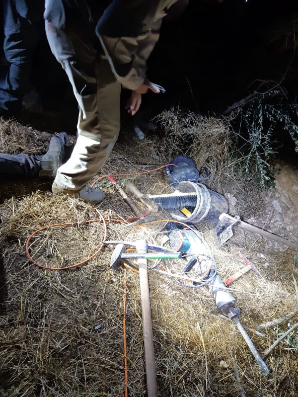 נעצרו 6 חשודים בגניבת עתיקות מאתרים בשומרון