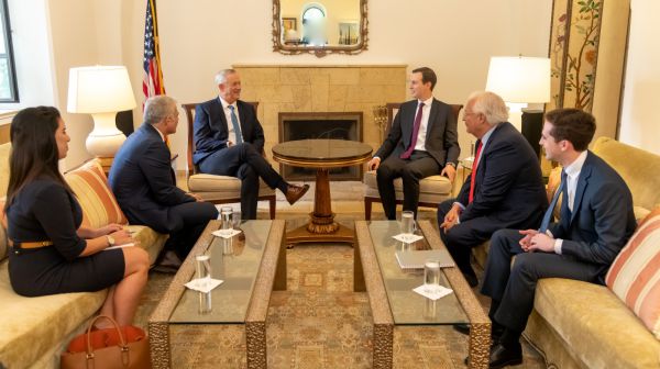 לפני ההצהרה: גנץ עודכן על שינוי המדיניות של ארה"ב