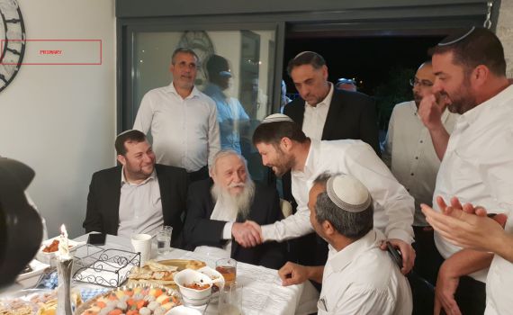 לקדם את המיזוג: סמוטריץ' נפגש עם הרב דרוקמן