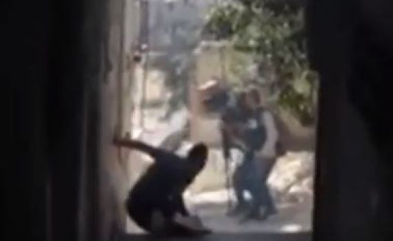 סרטון קשה לצה"ל: פלסטיני לא חמוש נורה מטווח קצר