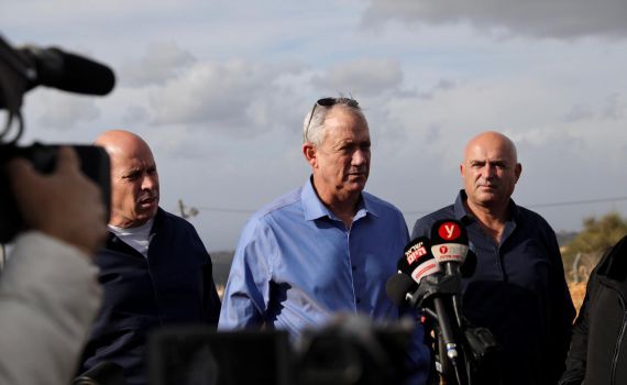 גנץ: "גם היום יש דיאלוג פוליטי שמתקיים כל הזמן"