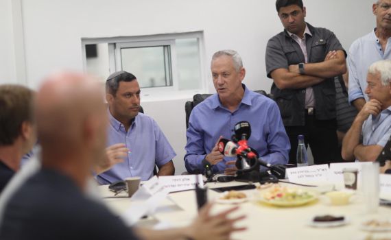 גנץ: "האחדות צריכה לשרת יותר מאירוע נקודתי חמור"