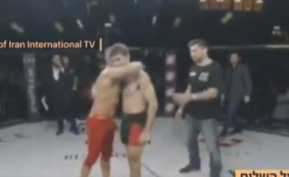 חיבוק ישראלי איראני בזירה: הלוחם מספר מה קרה