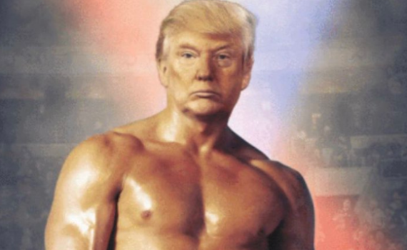 אלוף העולם: התמונה של טראמפ שמשגעת את הרשת