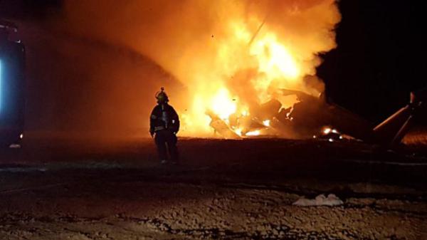 "אתם נושמים מלא רעל": תיעוד דרמטי מכיבוי היסעור