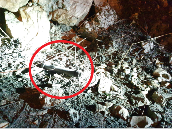 2 מטענים נזרקו לעבר לוחמי מג"ב, המחבלים נמלטו