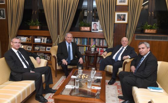 עד לפקיעת המנדט: מרתון פגישות בבית הנשיא