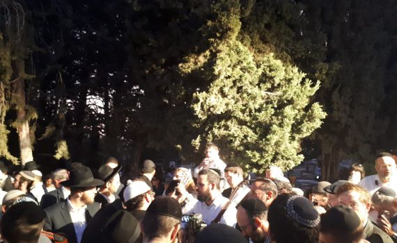 צפו • תיעוד מקברו: אזכרה מוזיקלית לרב שלמה קרליבך