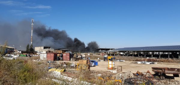שריפות בכל הארץ: בברקן נפגעו 4 משאיפת עשן