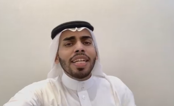 הבלוגר הסעודי בביצוע ל"אם אשכח ירושלים". צפו