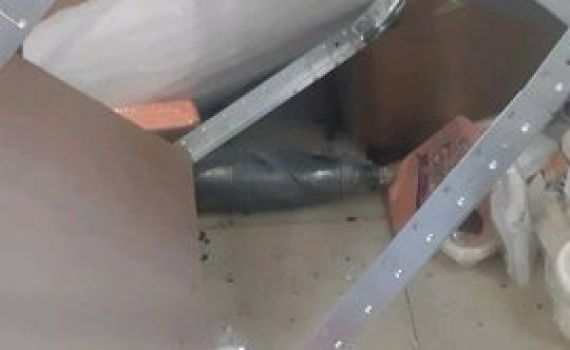 פגז פגע במבנה ביישוב בדרום מועצת אשכול