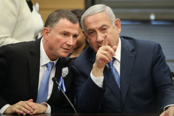 אדלשטיין לצד נתניהו: "קוראים לאחדות בליכוד"