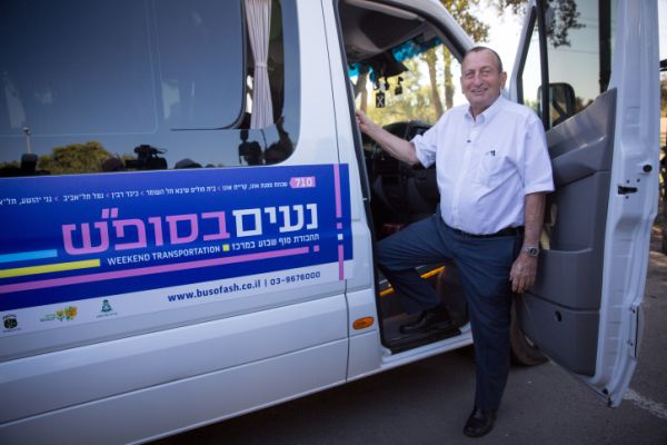 חילול השבת בת"א : יתווספו עוד קווים לתחב"צ בשבת