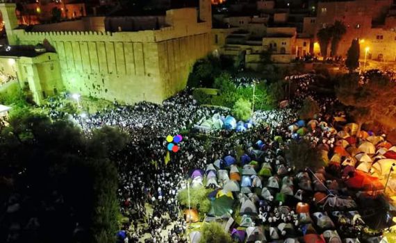 ההכנות לשבת חיי שרה בחברון בעיצומן