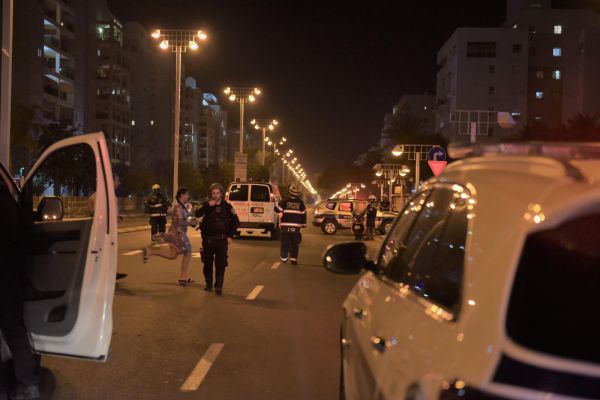יירוטים מעל אשדוד ואשקלון, צה"ל תוקף בעזה