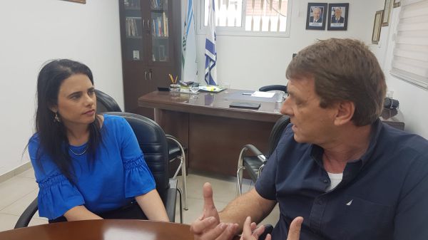 איילת שקד בדרום: "זו באמת מציאות לא פשוטה"