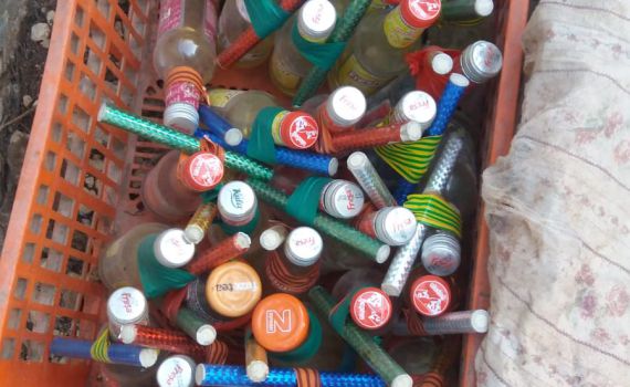 עשרות בקבוקי תבערה נתפסו בכפר טורעאן