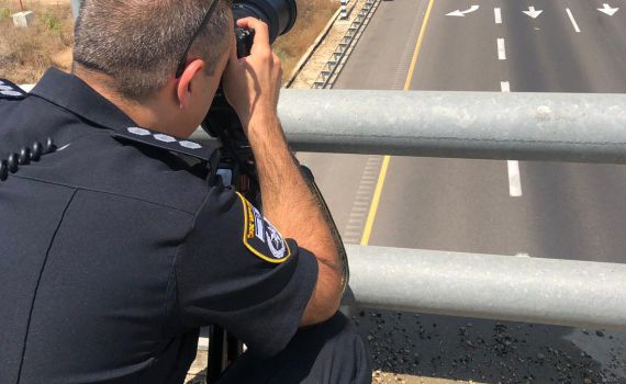 4400 דוחות תנועה במהלך סוף השבוע