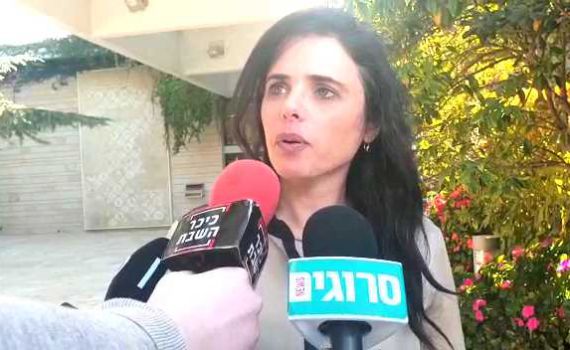 שקד על הצהרת ליברמן: זו הפקרות פוליטית