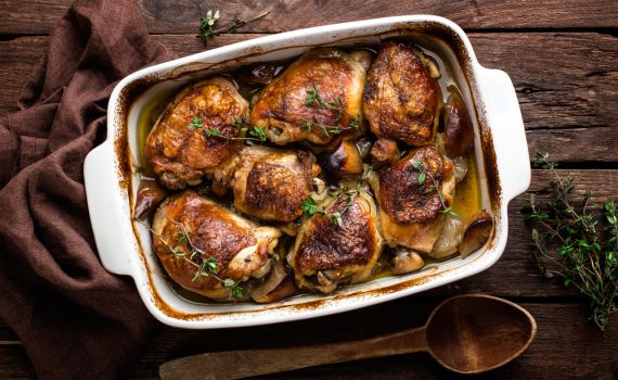 סורגים שבת: מתכון מנצח לעוף עם פטריות