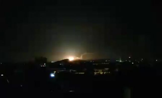  אש ופיצוצים: כך תקף חיל האוויר בסוריה. תיעוד