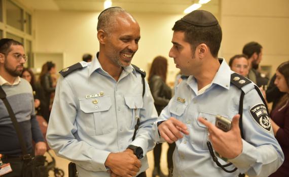 ערב הוקרה למאות החרדים המשרתים במשטרת ישראל